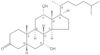 7α,12α-Dihydroxy-5β-cholestan-3-one