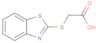 (benzothiazol-2-ylthio)acetic acid