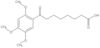 2,4,5-Trimethoxy-η-oxobenzeneoctanoic acid