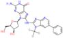 2-amino-9-[(2R,4R,5R)-4-hydroxy-5-(hydroxymethyl)tetrahydrofuran-2-yl]-8-[[6-phenyl-1-(trideuterio…