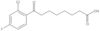 2-Chloro-4-fluoro-η-oxobenzeneoctanoic acid