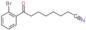 2-Bromo-η-oxobenzeneoctanenitrile