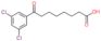 3,5-Dichloro-η-oxobenzeneoctanoic acid