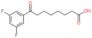 3,5-Difluoro-η-oxobenzeneoctanoic acid