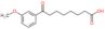 3-Methoxy-η-oxobenzeneoctanoic acid