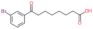 3-Bromo-η-oxobenzeneoctanoic acid