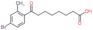 8-(4-bromo-2-methyl-phenyl)-8-oxo-octanoic acid