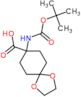 8-[(tert-butoxycarbonyl)amino]-1,4-dioxaspiro[4.5]decane-8-carboxylic acid