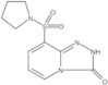 8-(1-Pyrrolidinylsulfonyl)-1,2,4-triazolo[4,3-a]pyridin-3(2H)-one