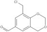 8-(Chloromethyl)-4H-1,3-benzodioxin-6-carboxaldehyde