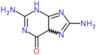 2,8-diamino-3,5-dihydro-6H-purin-6-one