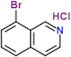 Isoquinoline, 8-​bromo-​, hydrochloride (1:1)