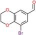 8-bromo-2,3-dihydro-1,4-benzodioxine-6-carbaldehyde