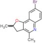 8-bromo-2,4-dimethyl-2,3-dihydrofuro[3,2-c]quinoline