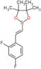 2-[(E)-2-(2,4-difluorophenyl)ethenyl]-4,4,5,5-tetramethyl-1,3,2-dioxaborolane