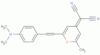 [2-[2-[4-(dimethylamino)phenyl]vinyl]-6-methyl-4H-pyran-4-ylidene]malononitrile