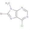 9H-Purine, 8-bromo-6-chloro-9-methyl-