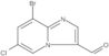 8-Bromo-6-chloroimidazo[1,2-a]pyridine-3-carboxaldehyde