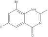 8-Bromo-6-fluoro-2-methyl-4(3H)-quinazolinone