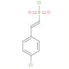 Ethenesulfonyl chloride, 2-(4-chlorophenyl)-, (1E)-