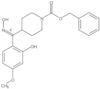 1-Piperidinecarboxylic acid, 4-[(hydroxyimino)(2-hydroxy-4-methoxyphenyl)methyl]-, phenylmethyl ester, (E)-