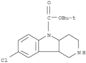 5H-Pyrido[4,3-b]indole-5-carboxylicacid, 8-chloro-1,2,3,4,4a,9b-hexahydro-, 1,1-dimethylethyl ester