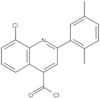 8-Chloro-2-(2,5-dimethylphenyl)-4-quinolinecarbonyl chloride