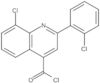 8-Chloro-2-(2-chlorophenyl)-4-quinolinecarbonyl chloride