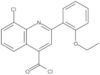 8-Chloro-2-(2-ethoxyphenyl)-4-quinolinecarbonyl chloride