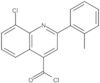 8-Chloro-2-(2-methylphenyl)-4-quinolinecarbonyl chloride