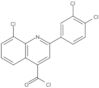 8-Chloro-2-(3,4-dichlorophenyl)-4-quinolinecarbonyl chloride