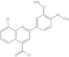 Cloreto de 8-cloro-2-(3,4-dimetoxifenil)-4-quinolinecarbonilo