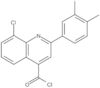 8-Chloro-2-(3,4-dimethylphenyl)-4-quinolinecarbonyl chloride