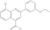 Chlorure de 8-chloro-2-(3-éthoxyphényl)-4-quinoléinecarbonyle