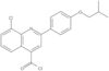 8-Chloro-2-[4-(2-methylpropoxy)phenyl]-4-quinolinecarbonyl chloride