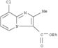 Imidazo[1,2-a]pyridine-3-carboxylicacid, 8-chloro-2-methyl-, ethyl ester