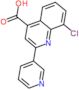 8-chloro-2-pyridin-3-ylquinoline-4-carboxylic acid