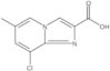 8-Chloro-6-methylimidazo[1,2-a]pyridine-2-carboxylic acid