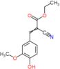 Ethyl α-cyano-4-hydroxy-3-methoxycinnamate