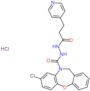 8-chloro-N'-[3-(pyridin-4-yl)propanoyl]dibenzo[b,f][1,4]oxazepine-10(11H)-carbohydrazide hydrochloride (1:1)
