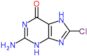 2-amino-8-chloro-3,7-dihydro-6H-purin-6-one