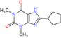 8-Cyclopentyltheophylline