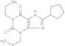 8-cyclopentyl-1,3-dipropylxanthine