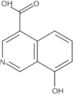 4-Isoquinolinecarboxylic acid, 8-hydroxy-