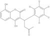 2H-1-Benzopyran-2-one, 4,8-dihydroxy-3-[3-oxo-1-(phenyl-d<sub>5</sub>)butyl]-