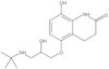 5-(3-tert-Butylamino-2-hydroxypropoxy)-8-hydroxy- 3,4-dihydro-2(1H)-quinolinone