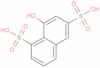 8-hydroxynaphthalene-1,6-disulphonic acid