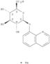 b-D-Glucopyranosiduronic acid,8-quinolinyl, monosodium salt (9CI)