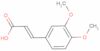 (E)-3',4'-dimethoxycinnamic acid