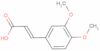 ácido trans-3,4-dimetoxicinâmico